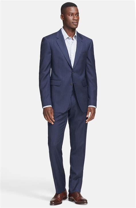 burberry men's milbank navy suit|burberry store online.